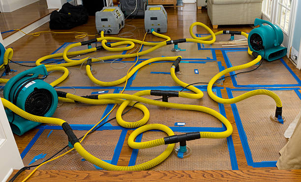 Professional Sewage Cleanup technician working in Silver Lake, WI